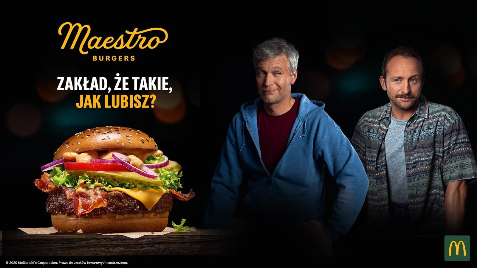 Borys Szyc, Michał Żebrowski i zakład – nowa kampania McDonald’s